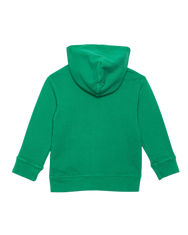 The Kids Zip Hoodie Green