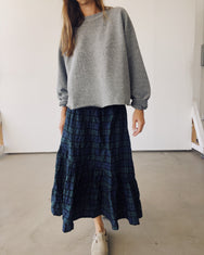 The Ranch Skirt Green Plaid