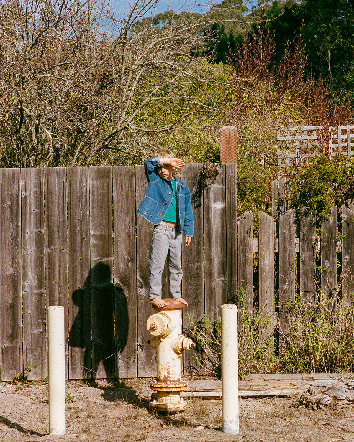 The Kids Barn Coat Denim