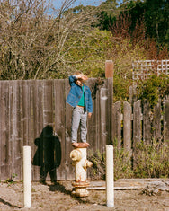 The Kids Barn Coat Denim