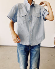 SS The S/S Western Shirt Chambray