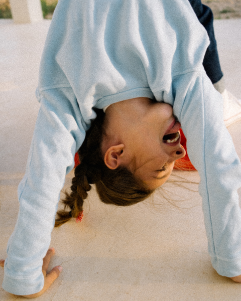 The Kids Sweatshirt Light Blue