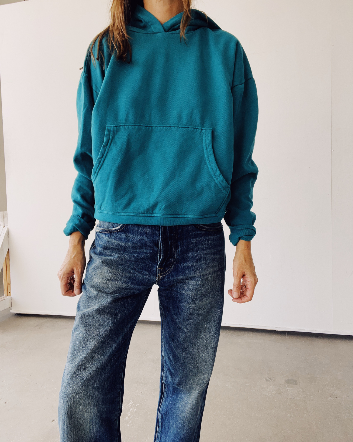 The Hoodie Teal