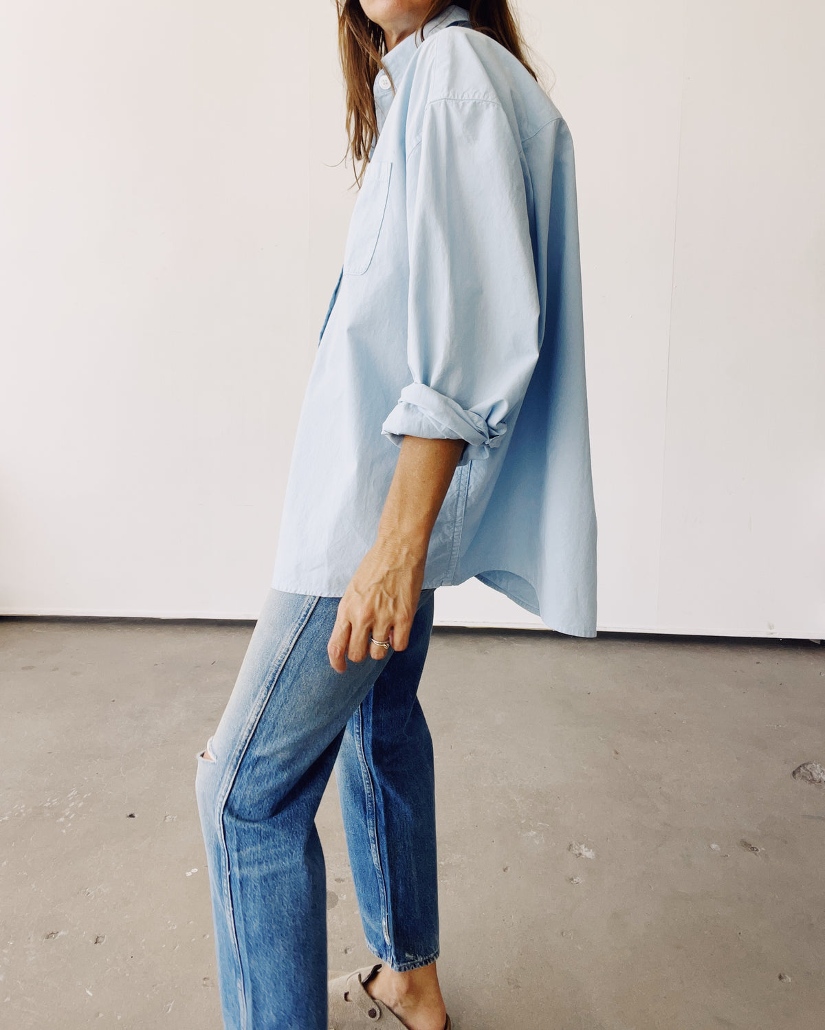 The Big Shirt Light Blue