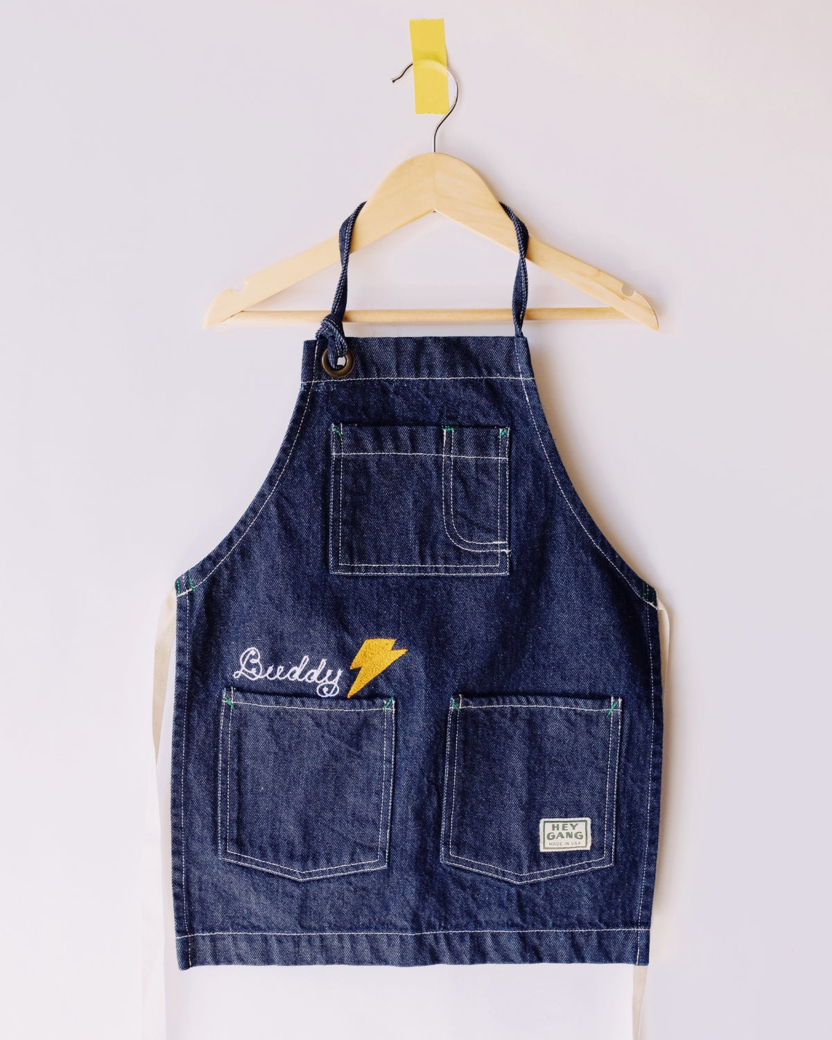 The Kids Denim Apron