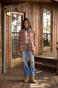 The Work Shirt Rust Plaid