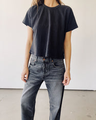 The Boxy Tee Vintage Black