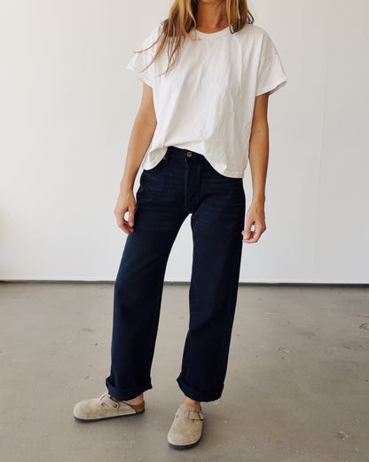 The Wide Slouch Washed Black