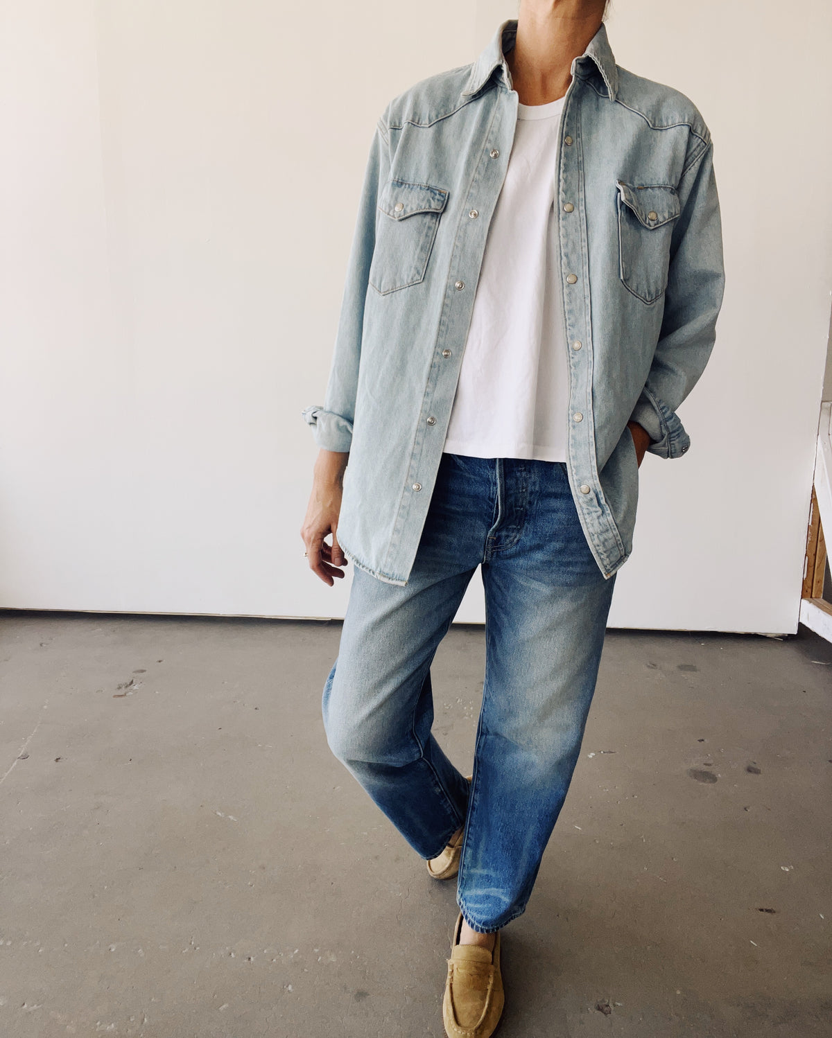 The Western Shirt Clark Wash