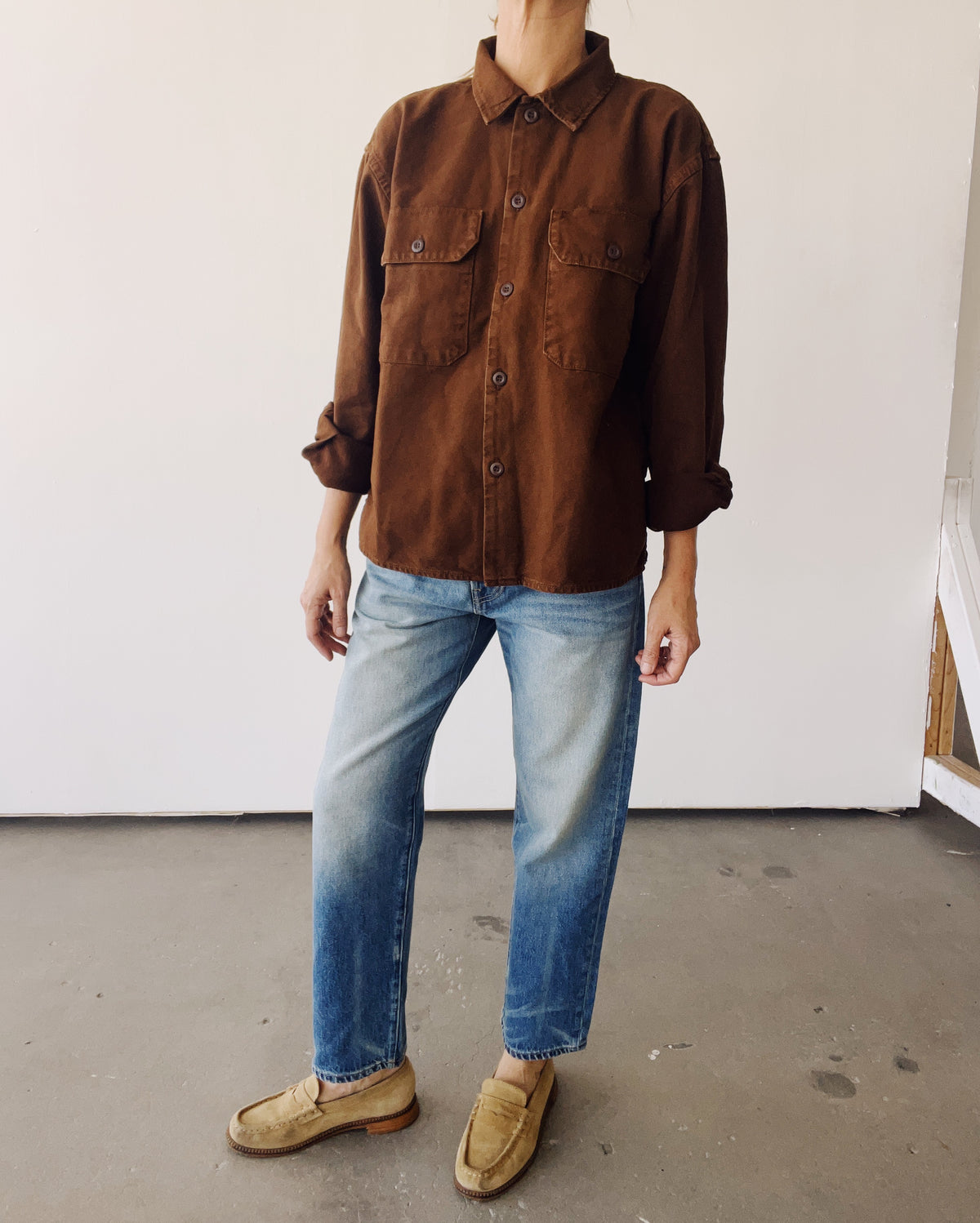 The Work Shirt Brown