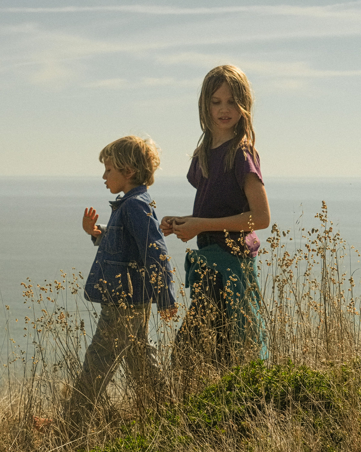 The Kids Barn Coat Denim