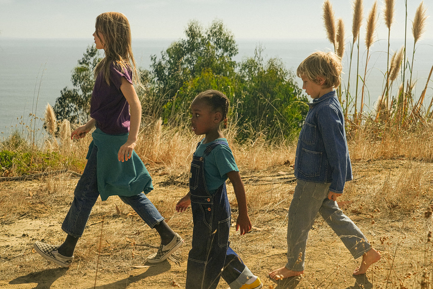 The Kids Barn Coat Denim