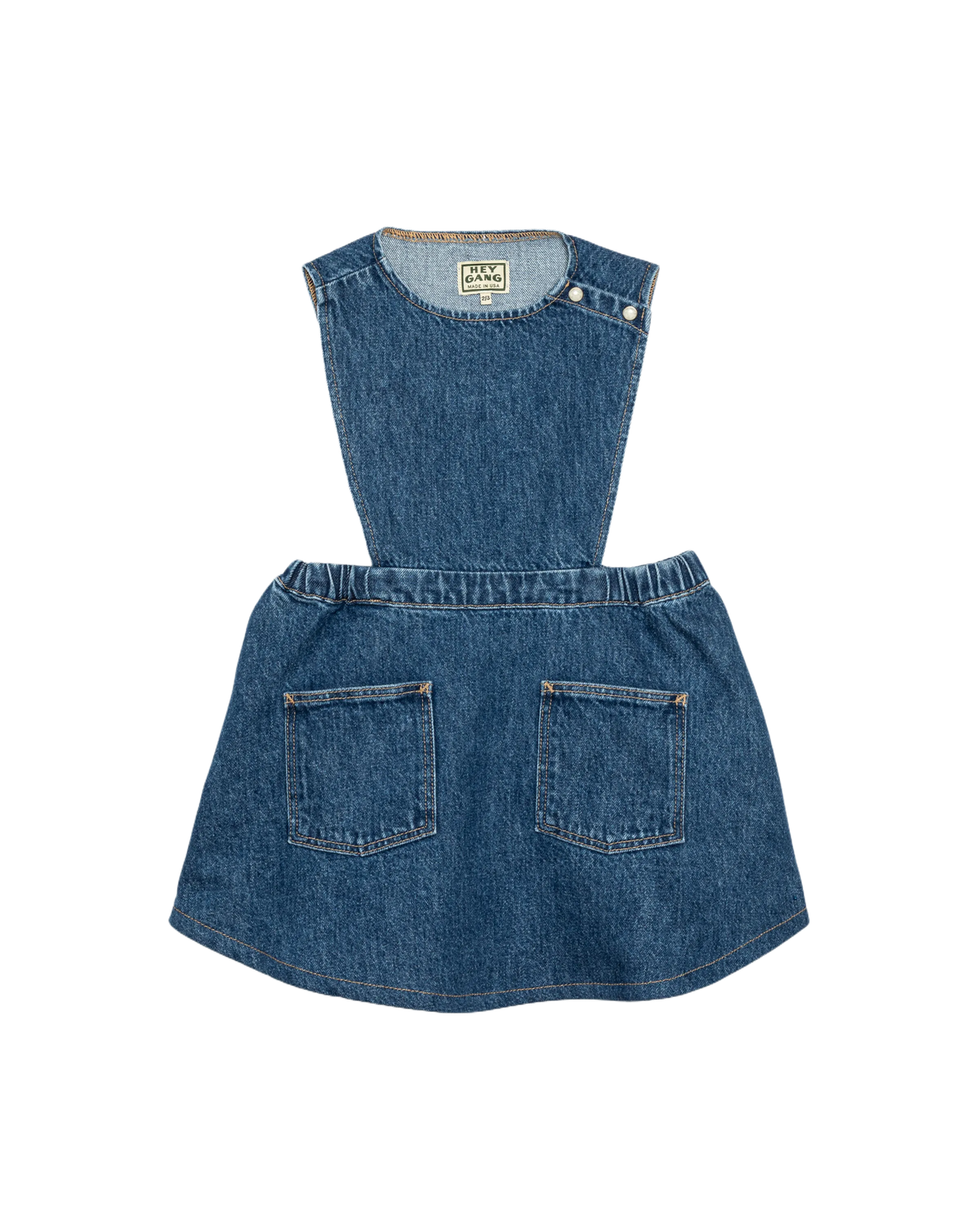 The Kids Pinafore Denim