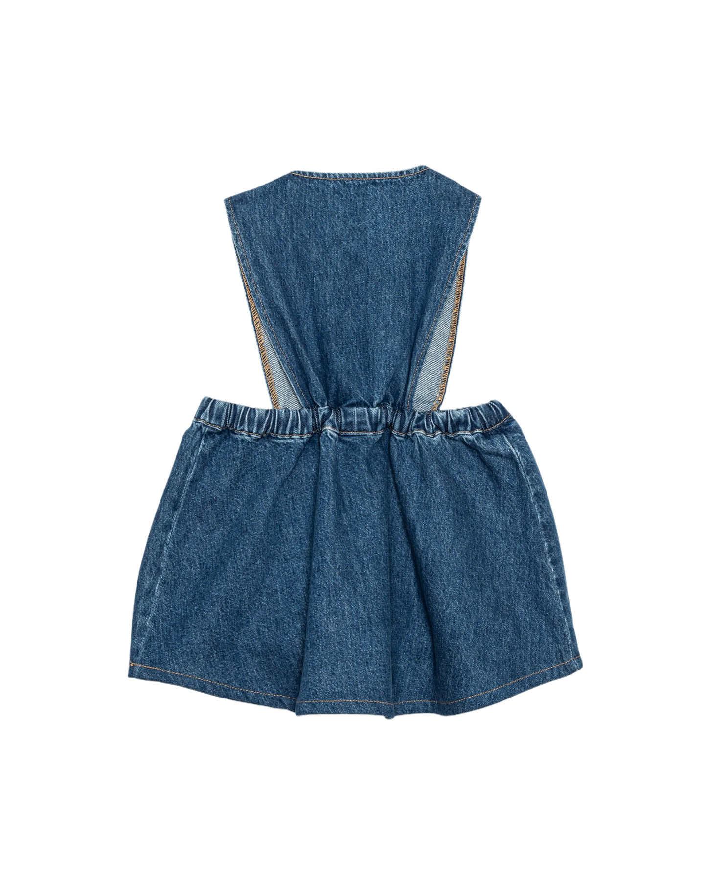 The Kids Pinafore Denim