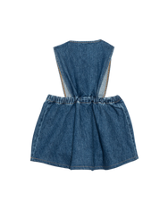 The Kids Pinafore Denim