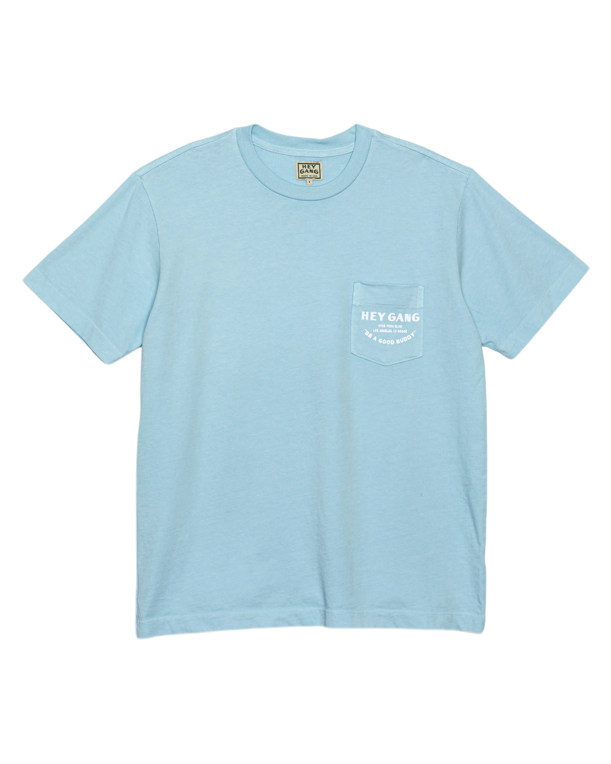 The HG Pocket Tee Light Blue