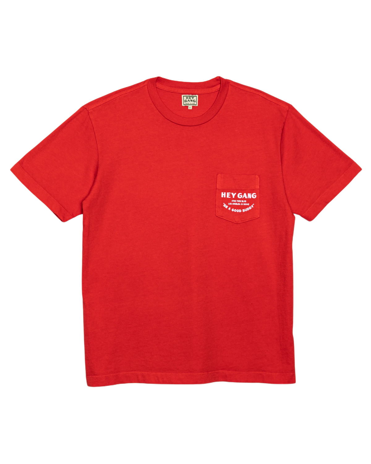 The HG Pocket Tee Red