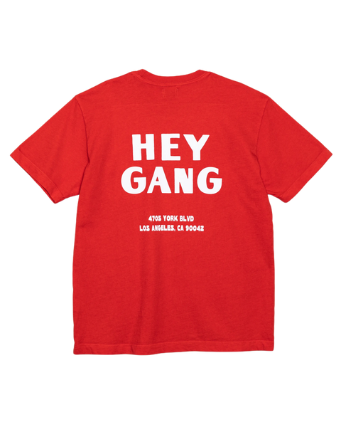 The HG Pocket Tee Red