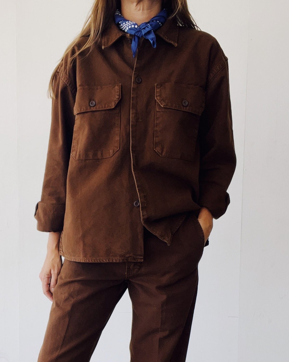 The Work Shirt Brown