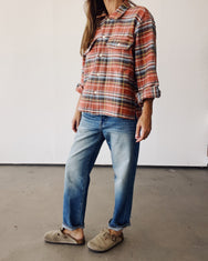 The Work Shirt Rust Plaid