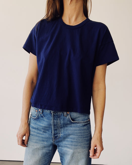The Boxy Tee Midnight