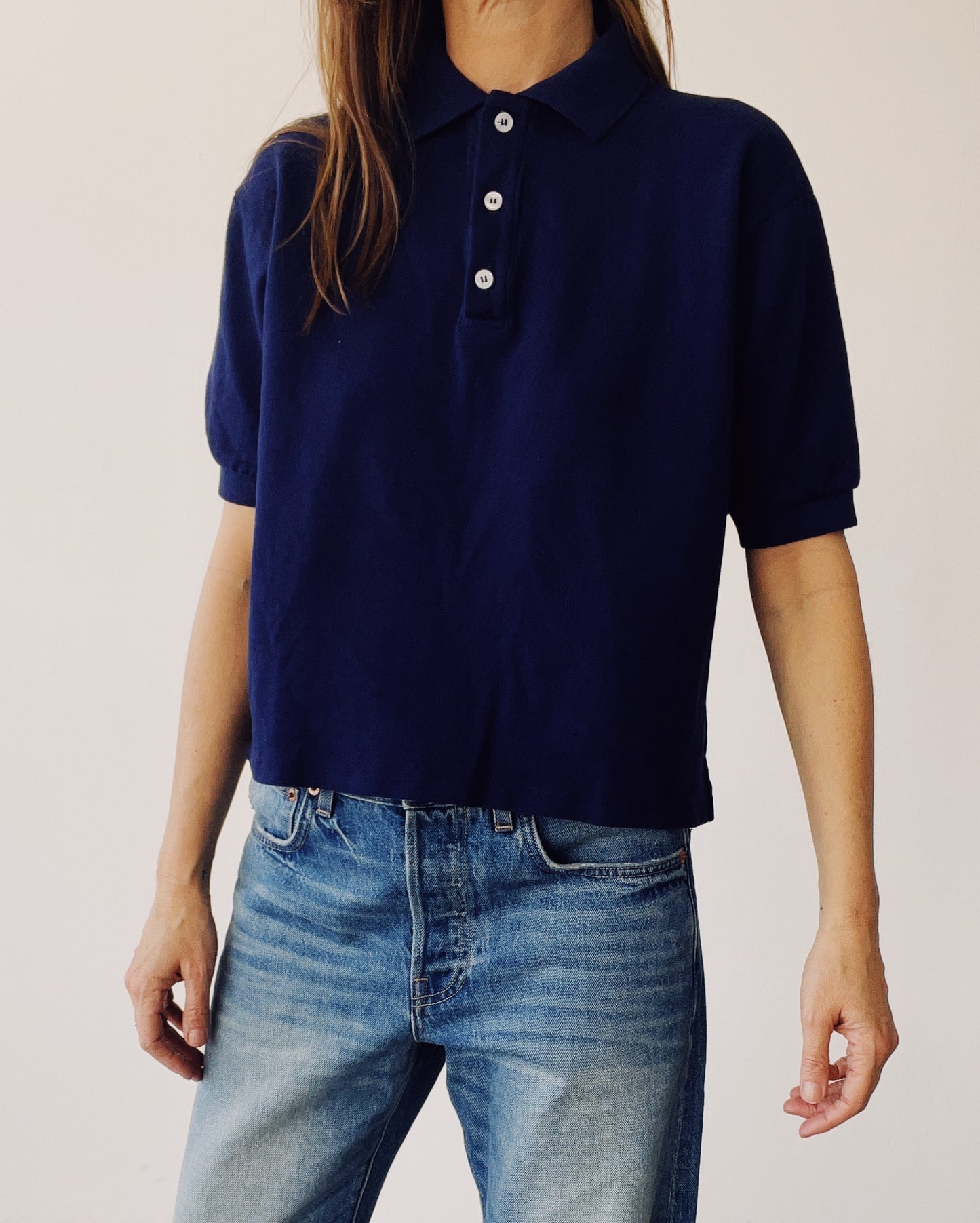 The Boxy Polo Midnight