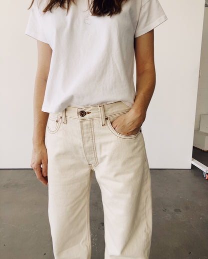 The Wide Slouch Ecru