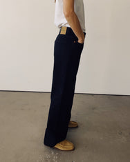 The Wide Slouch Washed Black