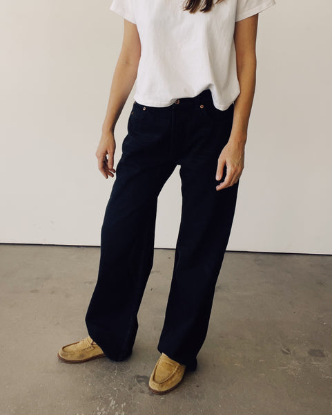 The Wide Slouch Washed Black