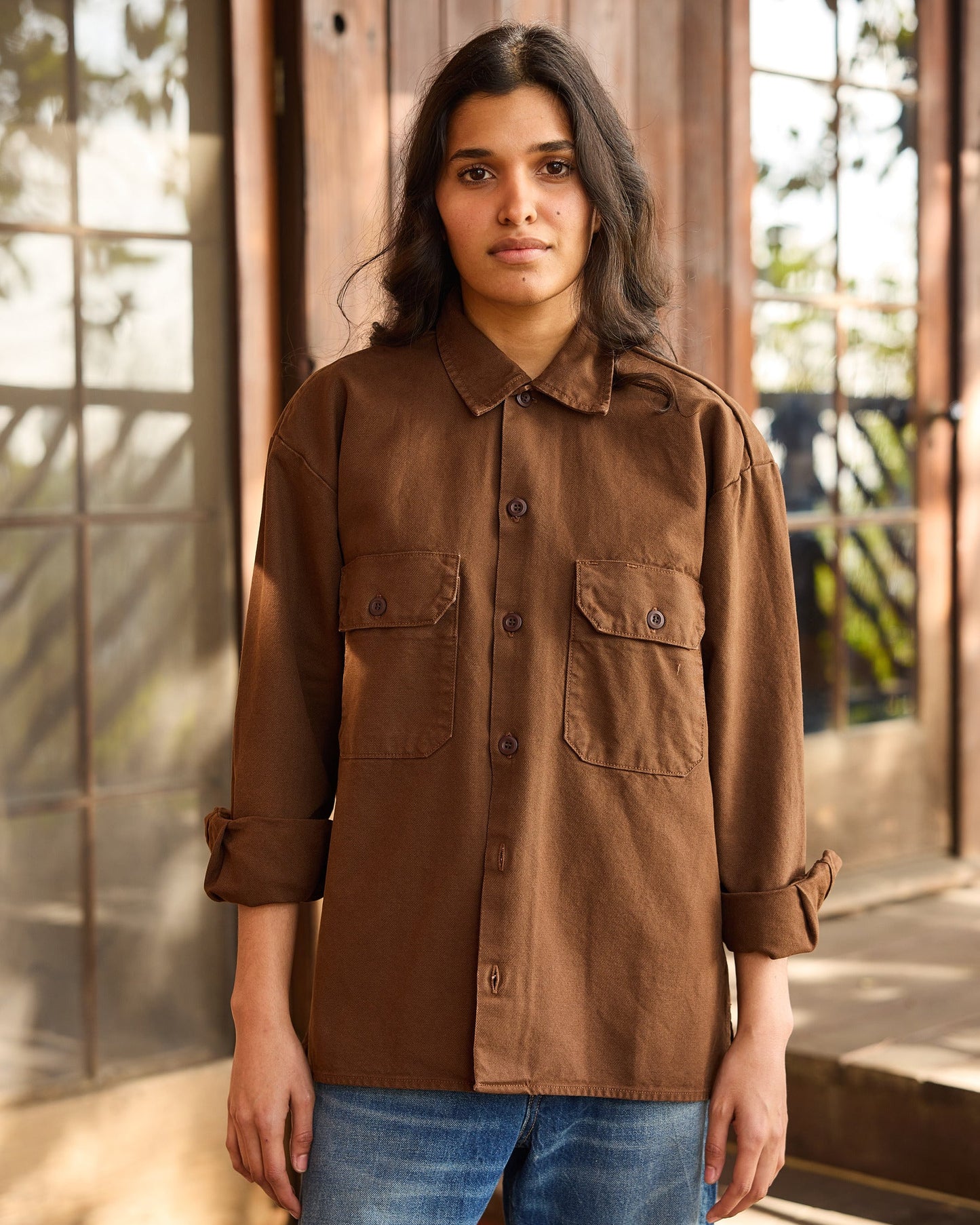 The Work Shirt Brown