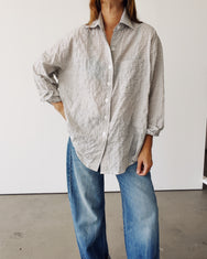 The Big Shirt Black Check