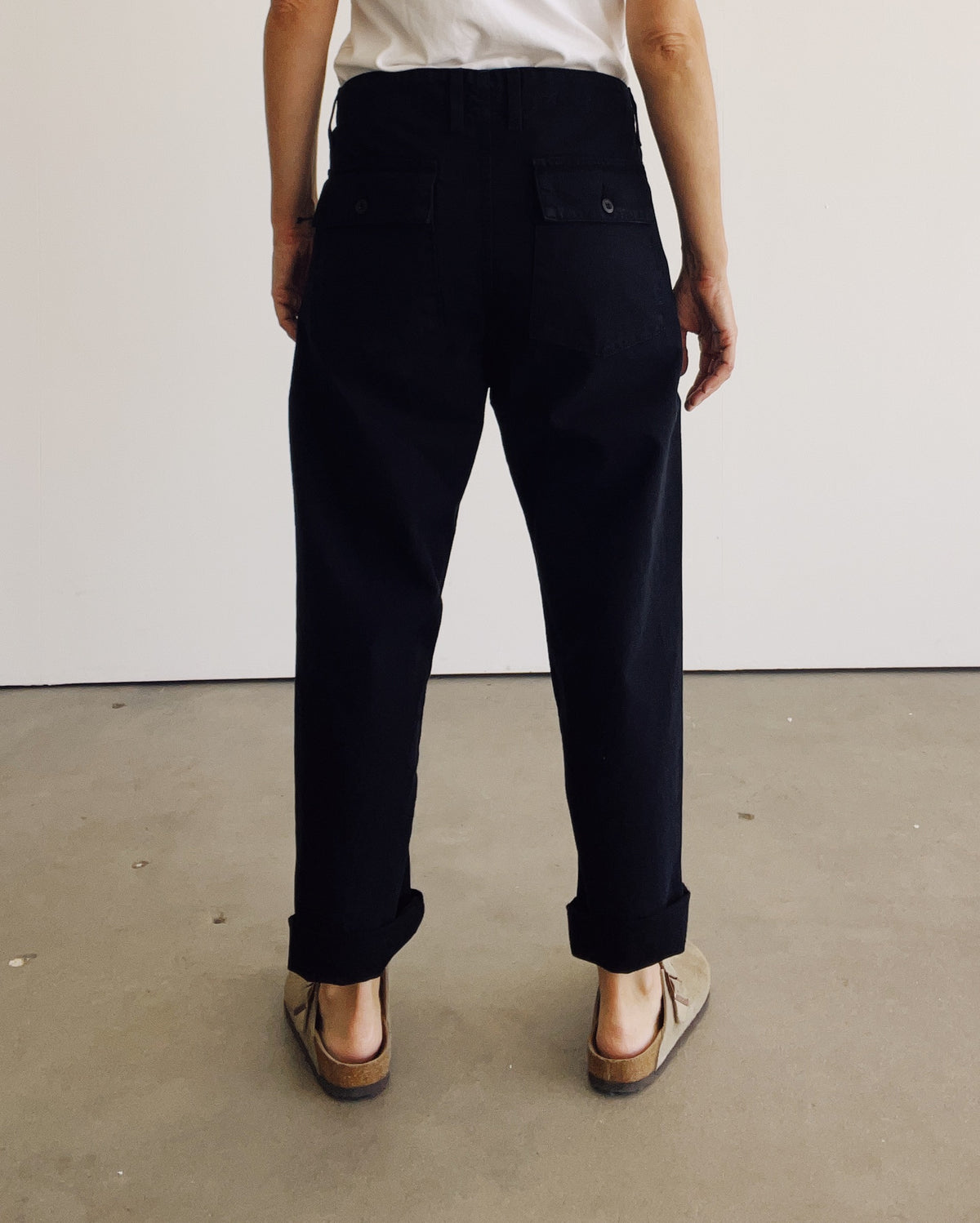 The Officer Pant Black