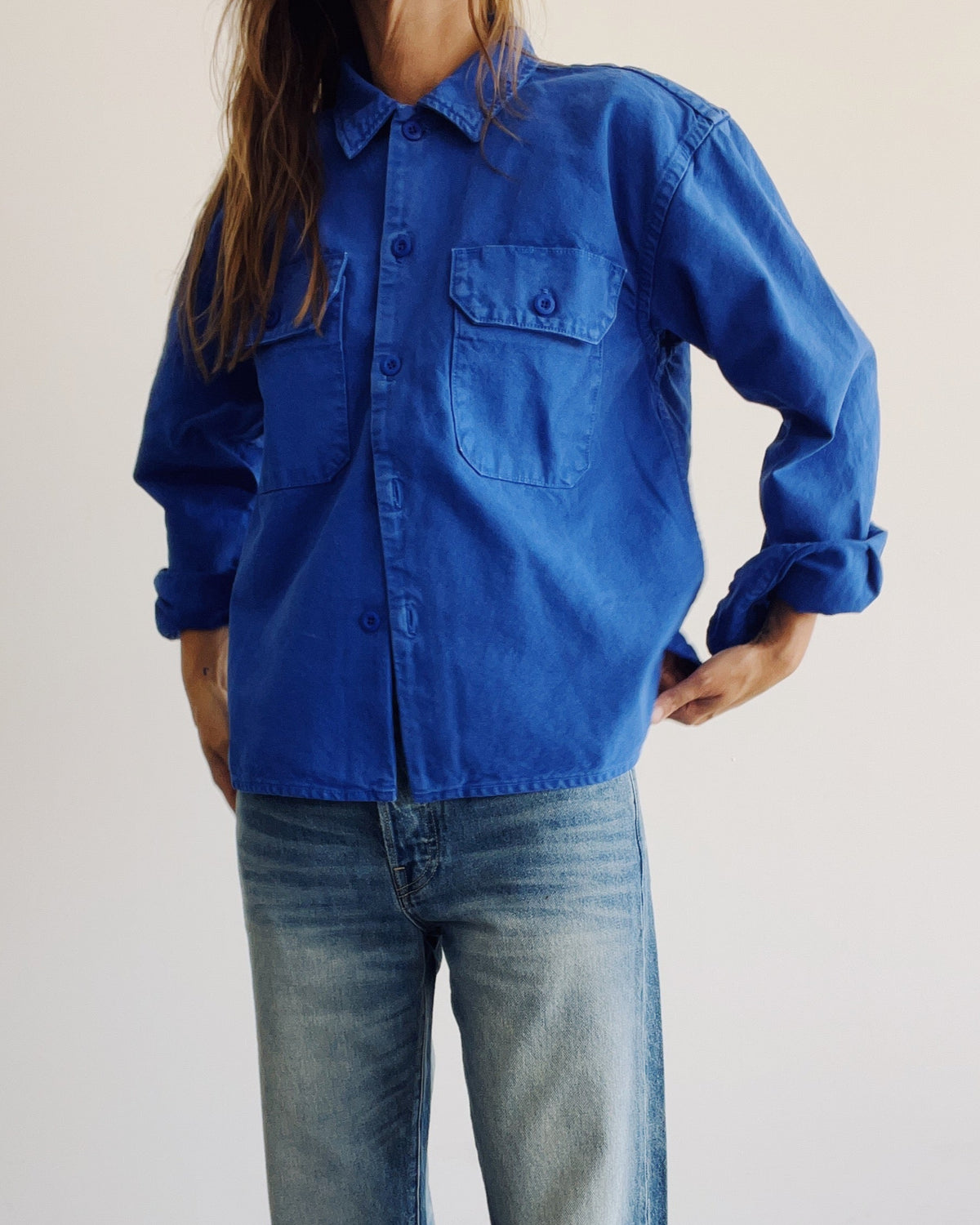 The Work Shirt Periwinkle