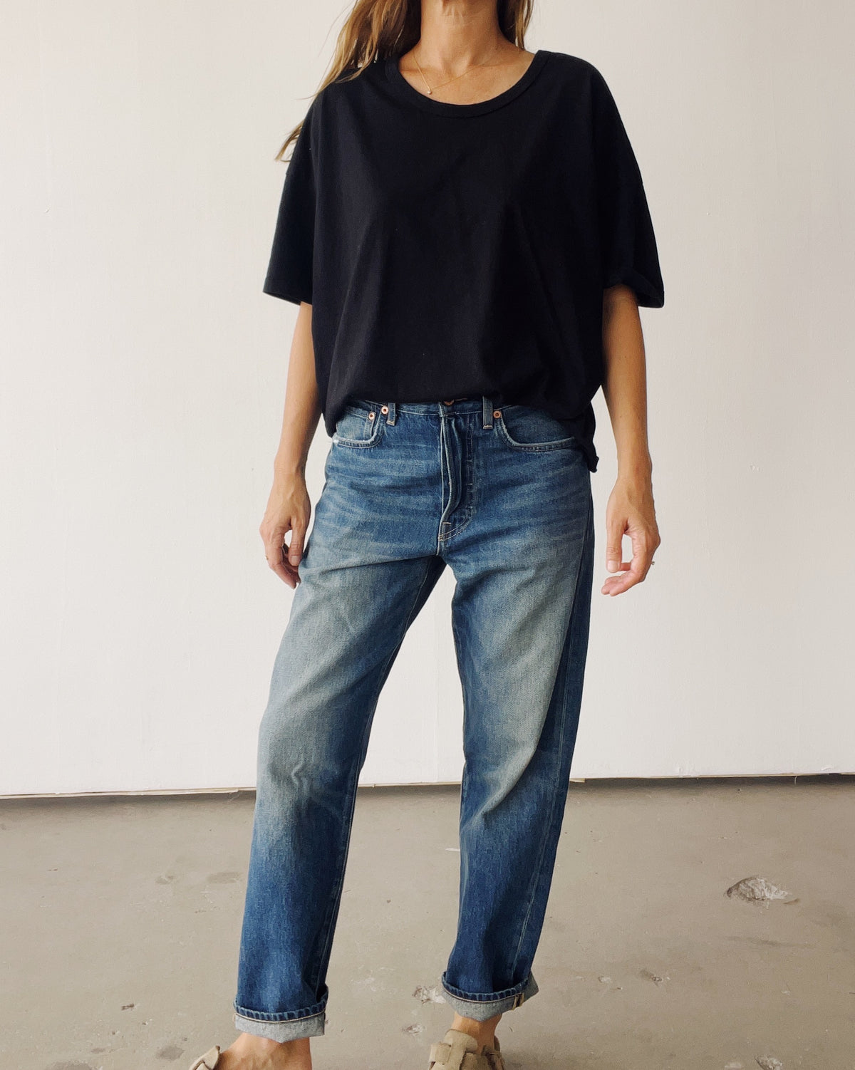 The Oversized Tee Black